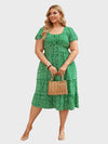 Lapa Plus Women's Floral Print Fashionable Dress
