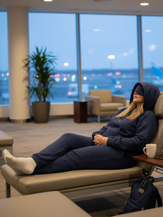 Sweat-shirt à capuche Lapa Plus pour femme, avec masque de sommeil multicolore