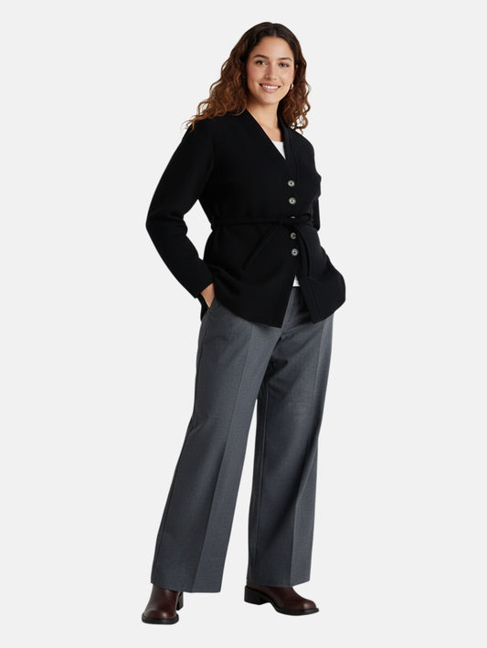 Lapa Plus Women's Classic Versatile Jacket with Buttons