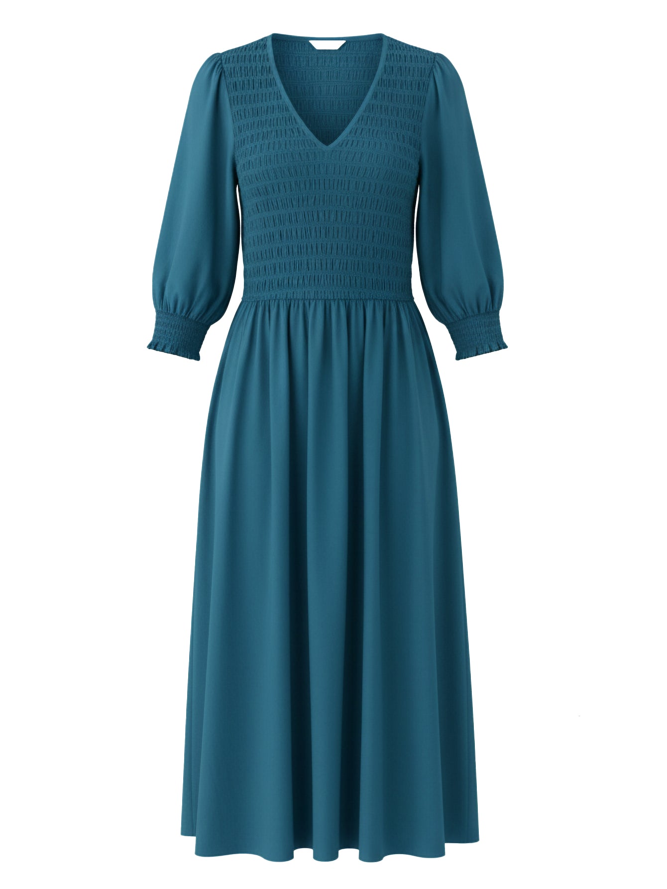 Lapa Plus Women's Elegant Smocked Dress