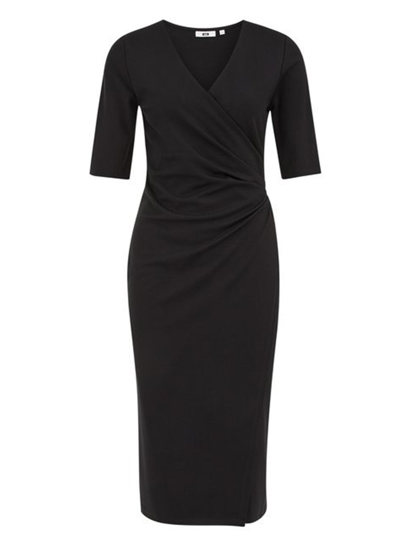 Lapa Plus Women's V-Neck Wrap Style Dress(No Matching Belt)