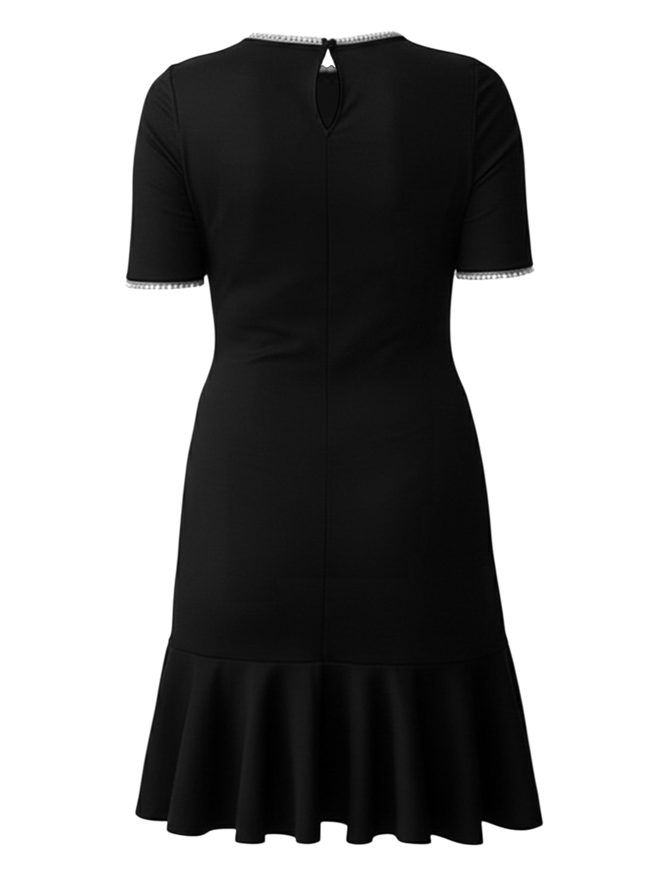 Lapa Plus Women's Timeless Elegant Little Black Dress