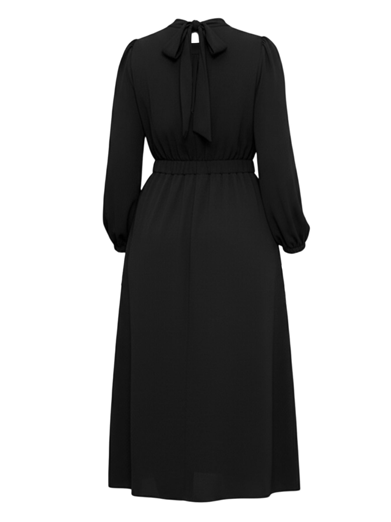 Lapa Plus Women's Solid Color Minimalist Elegant Dress