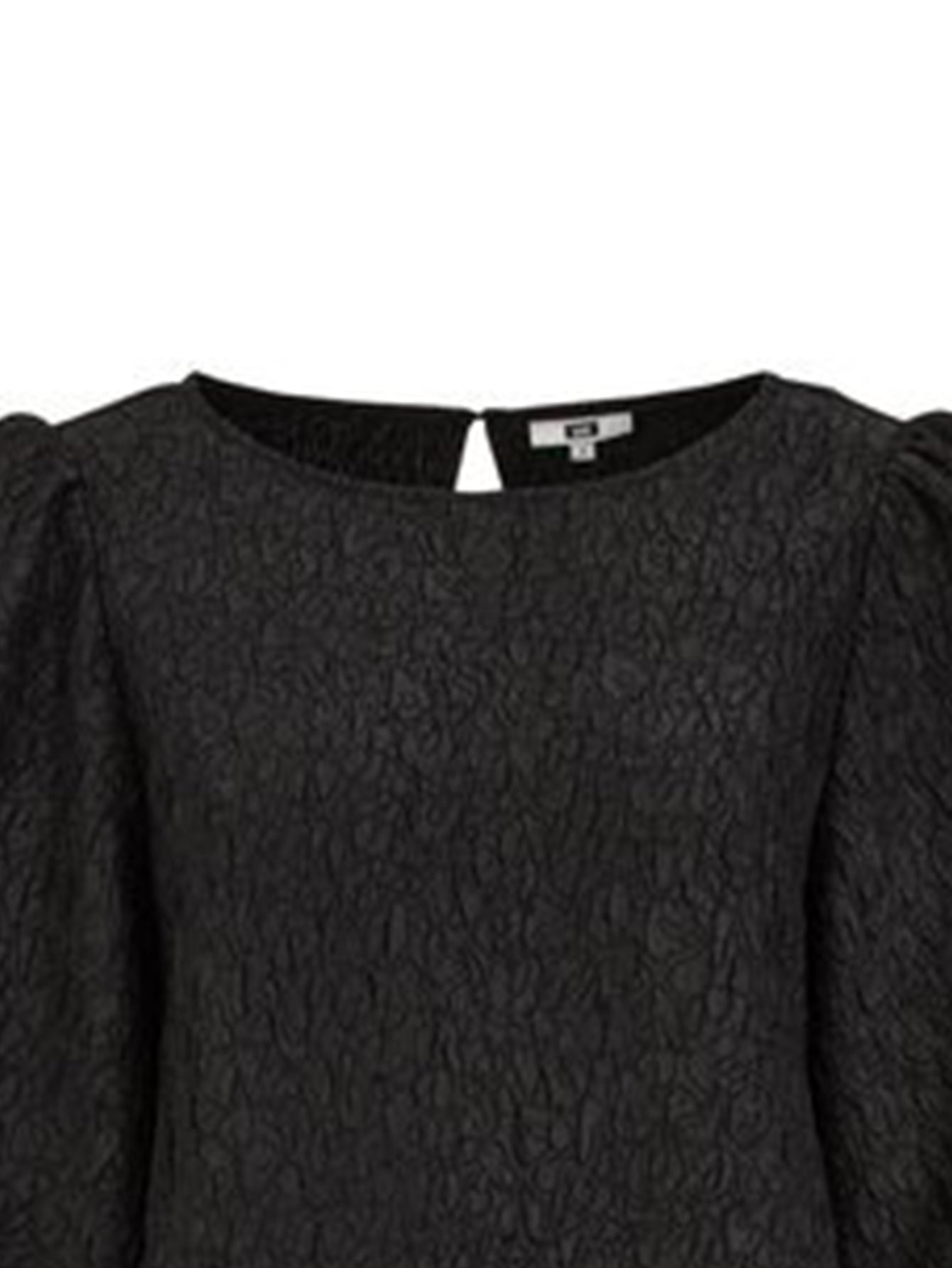 Lapa Plus Women's Classic Crew Neck Dress with Textured Texture