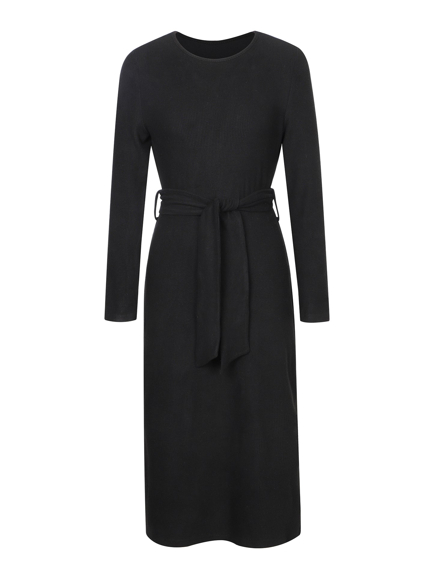 Lapa Plus Women's Pit slit Waist Belt Dress