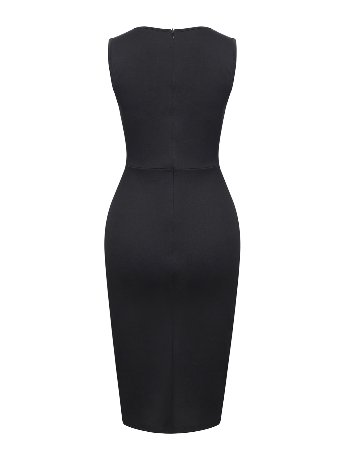 Lapa Plus Women's Sparkling Patchwork Slit Dress
