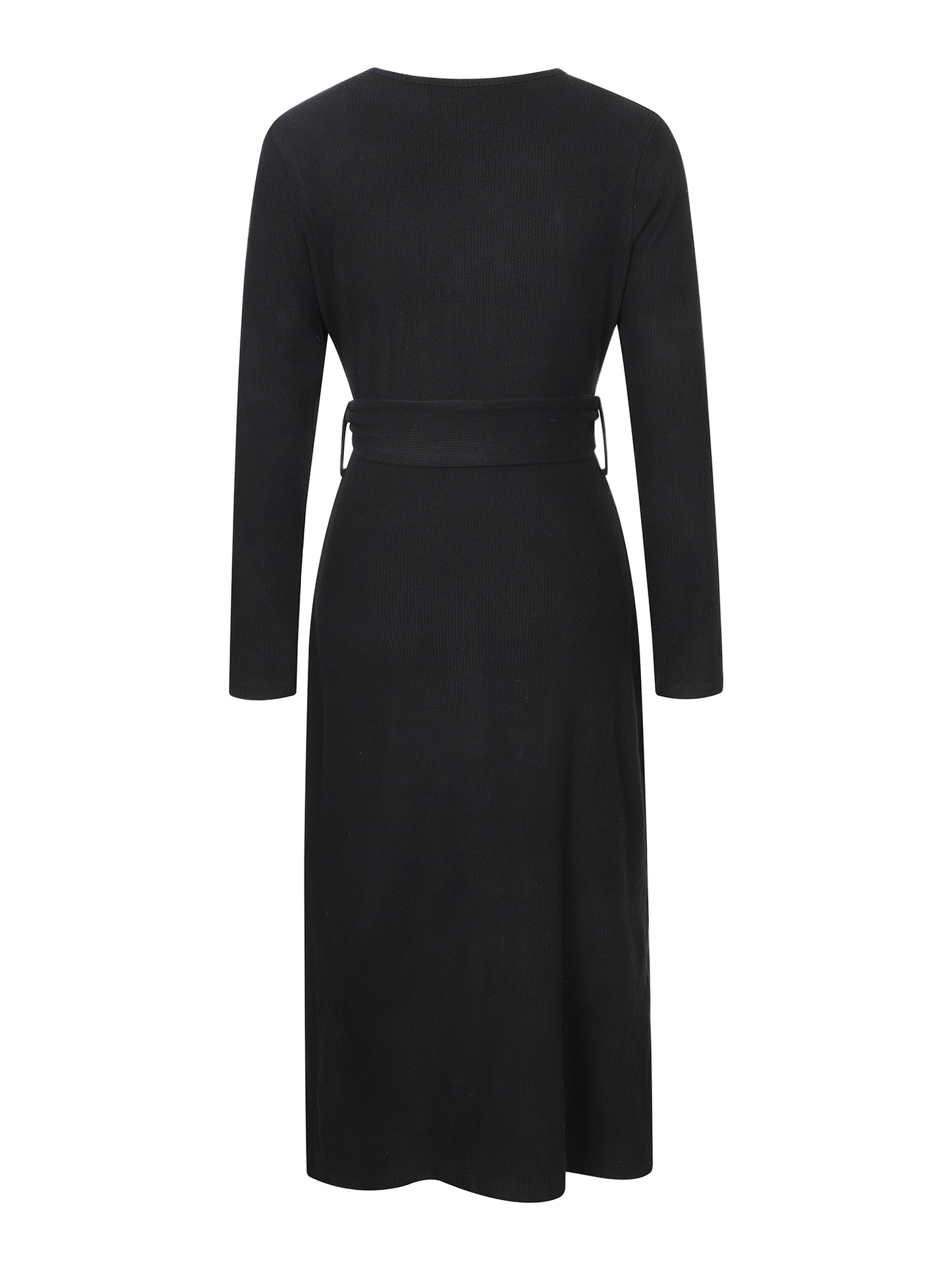 Lapa Plus Women's Pit slit Waist Belt Dress