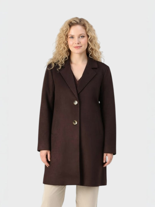 Lapa Plus Women's Elegant Double - Breasted Jacket - Lapa plus