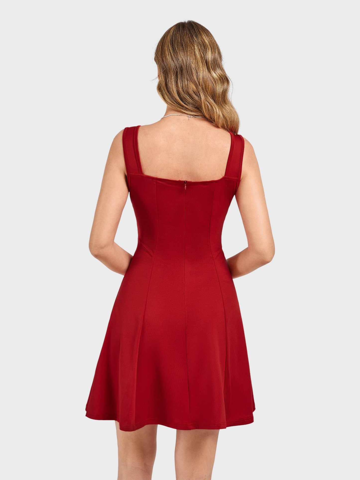 Lapa Plus Women's Elegant Solid - color Dress - Lapa plus