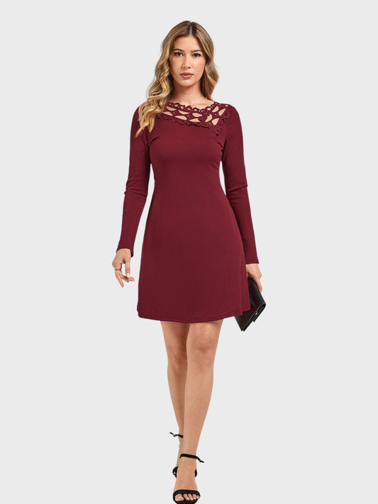Lapa Plus Women's Lace Panel Dress - Lapa plus