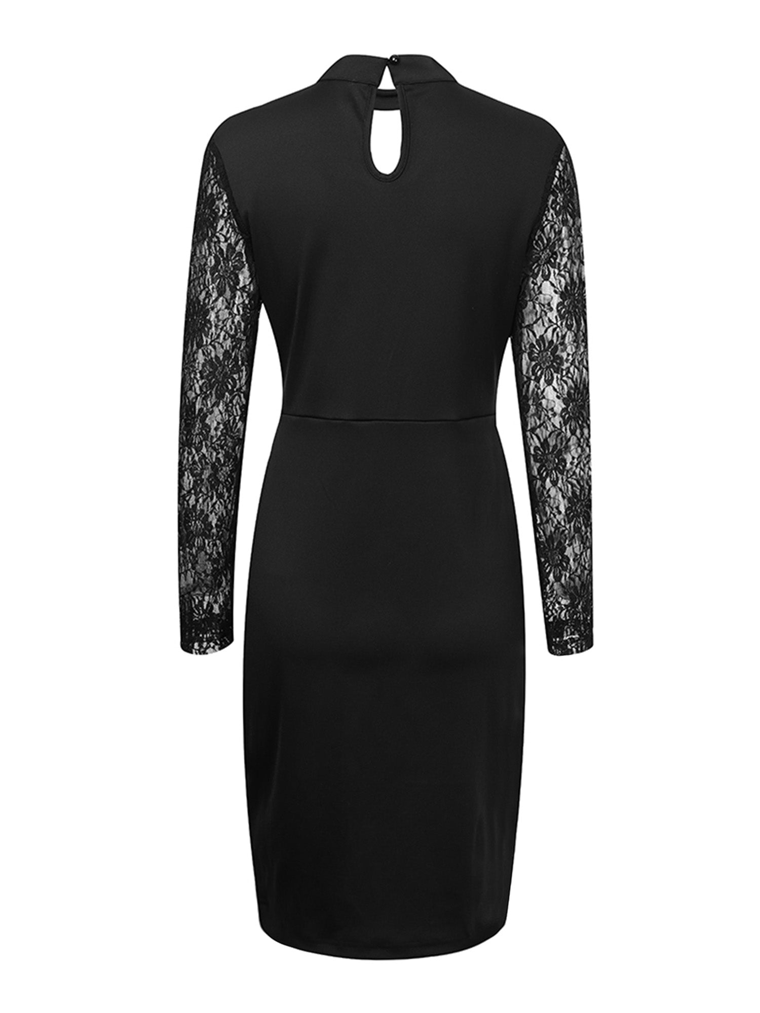 Lapa Plus Women's Sexy Lace Slit Tight Party Dress - Lapa plus
