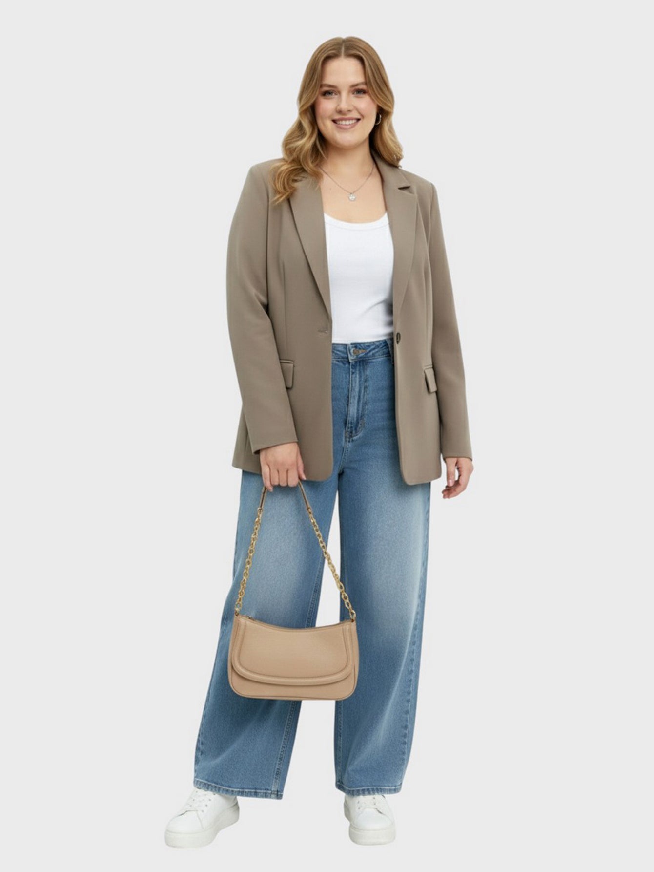 Lapa Plus Women's Slim - Fit Minimalist Blazer - Lapa plus