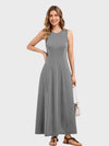 Lapa Plus Women's Solid - colored Long Dress - Lapa plus