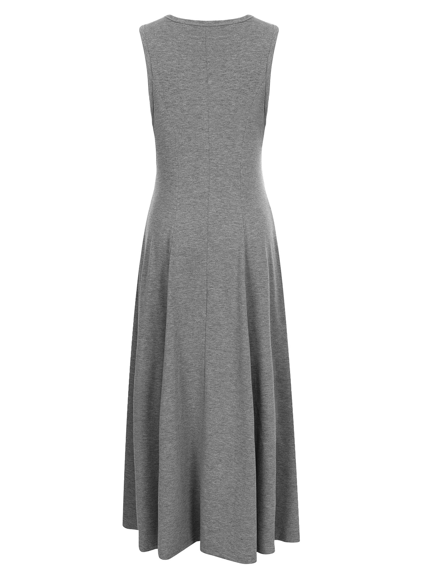 Lapa Plus Women's Solid - colored Long Dress - Lapa plus