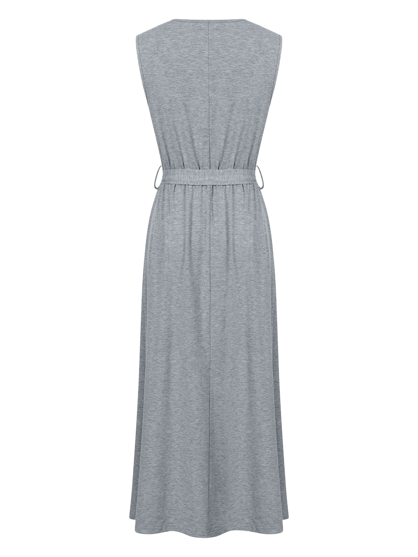 Lapa Plus Women's Split Dress With Belt - Lapa plus