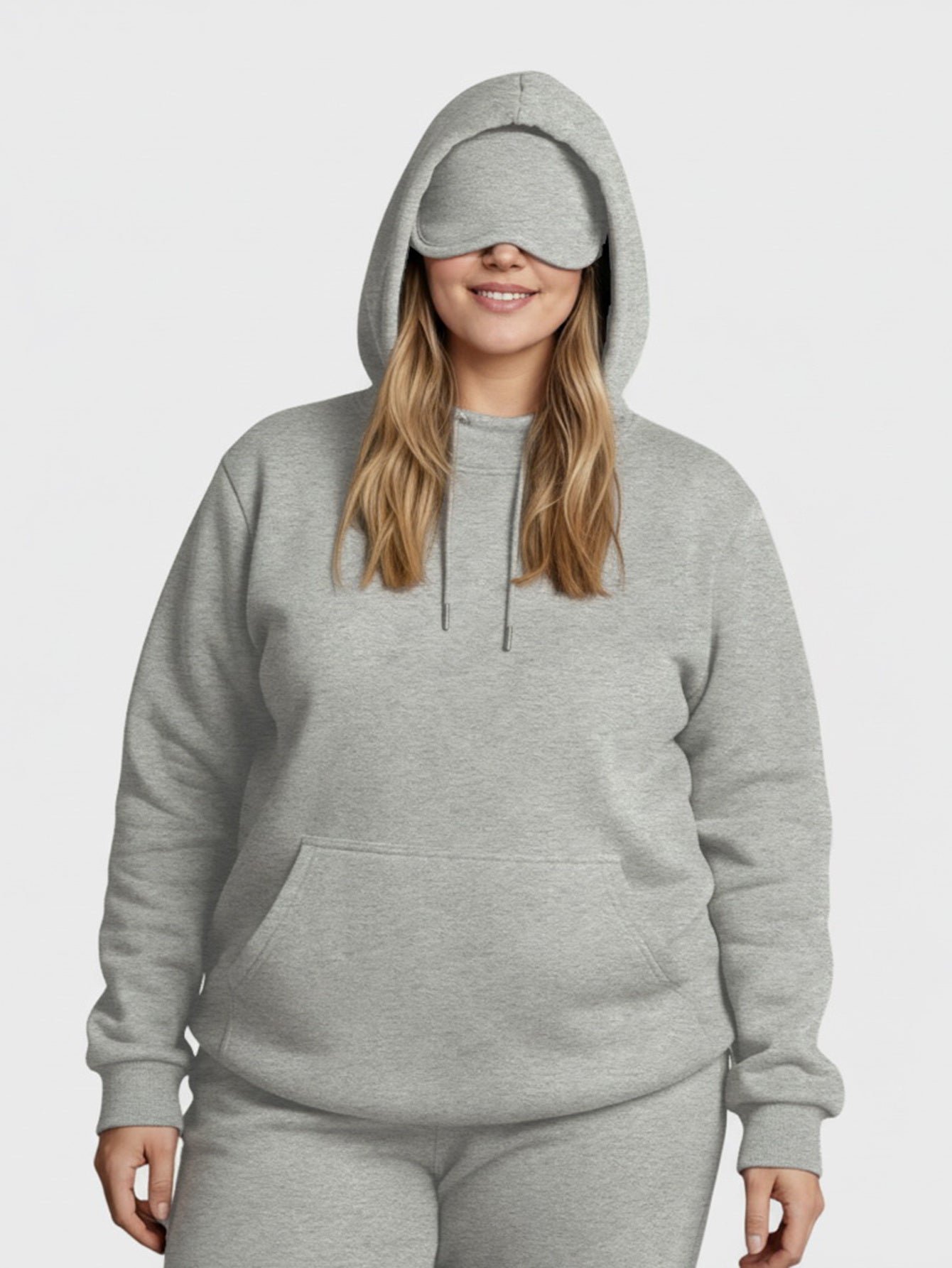 Lapa Plus Women's multi-colored eye mask with hood sweatshirt