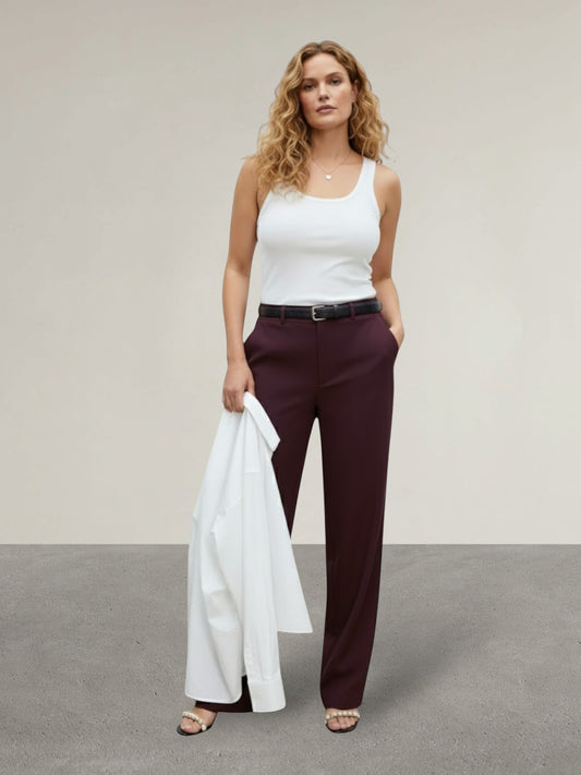 Lapa Plus Women's Versatile Straight-Leg Pants