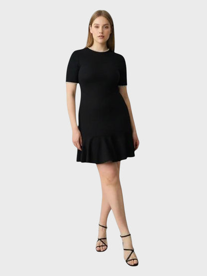 Lapa Plus Women's Timeless Elegant Little Black Dress