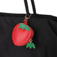 Lapa Plus Women's Portable Cherry and Strawberry Decorative Keychain Bag Accessories