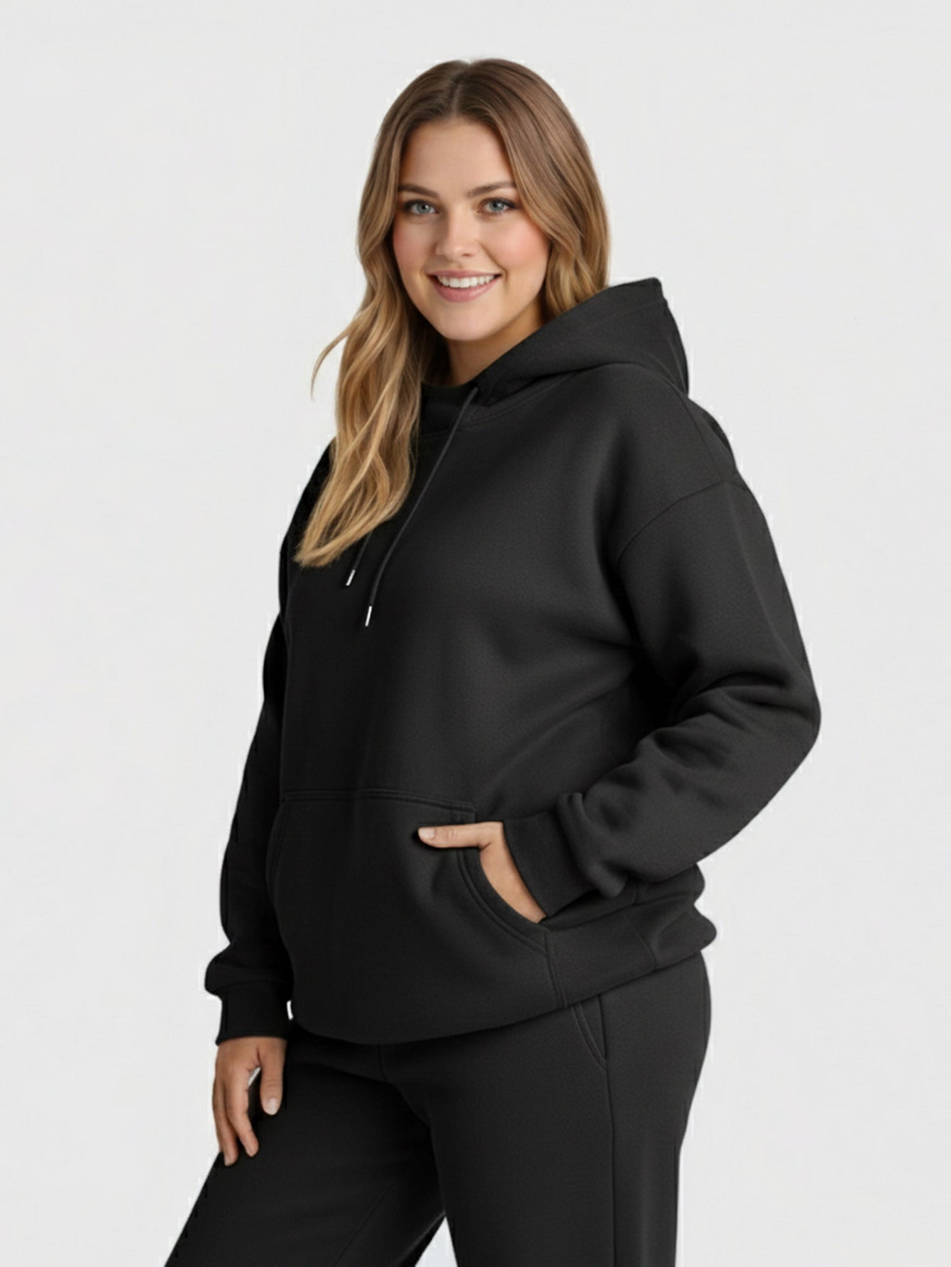 Lapa Plus Damen-Augenmaske mit Kapuze, mehrfarbig, Sweatshirt 