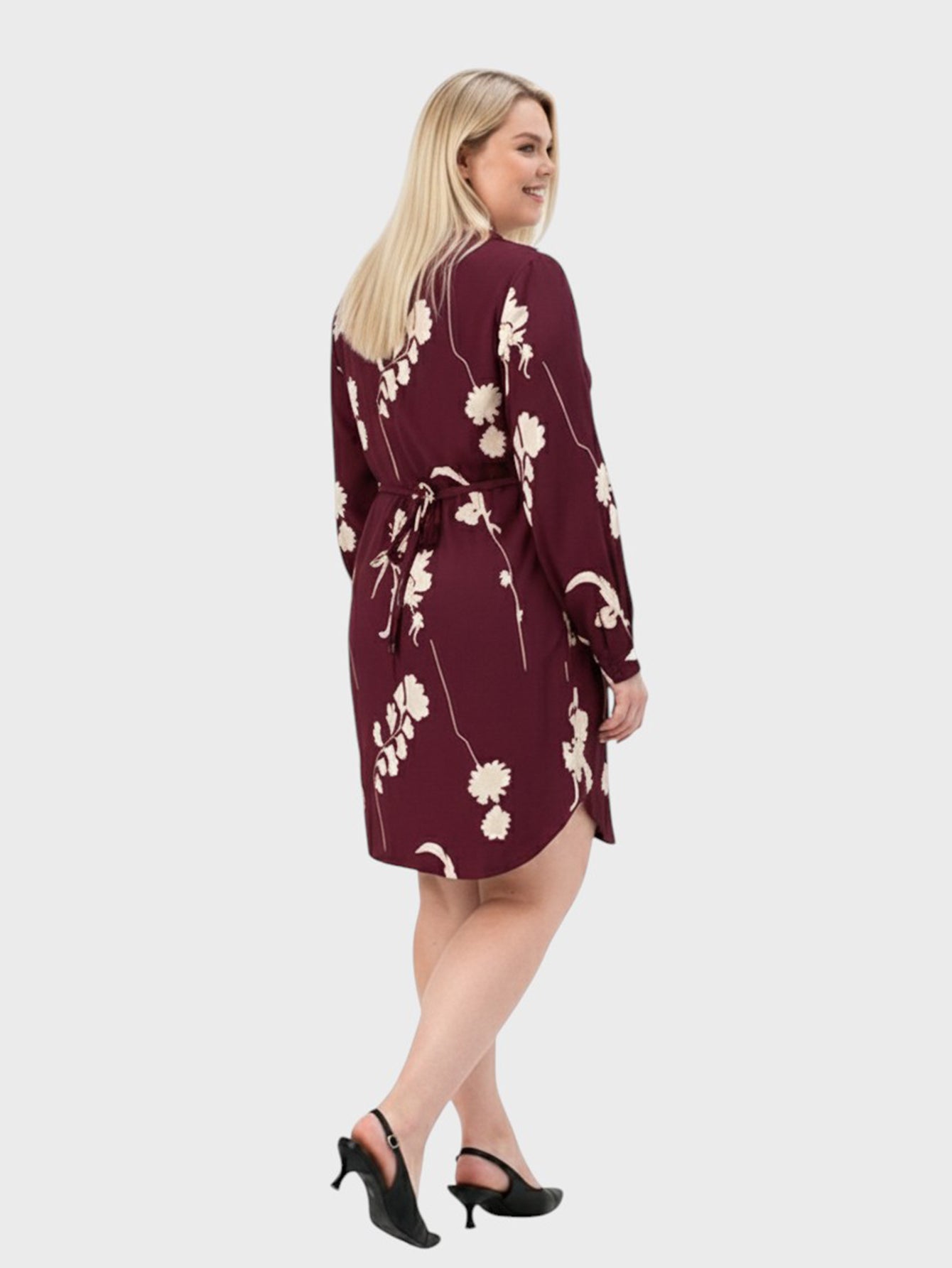 Lapa Plus Women's Printed Shirt Dress
