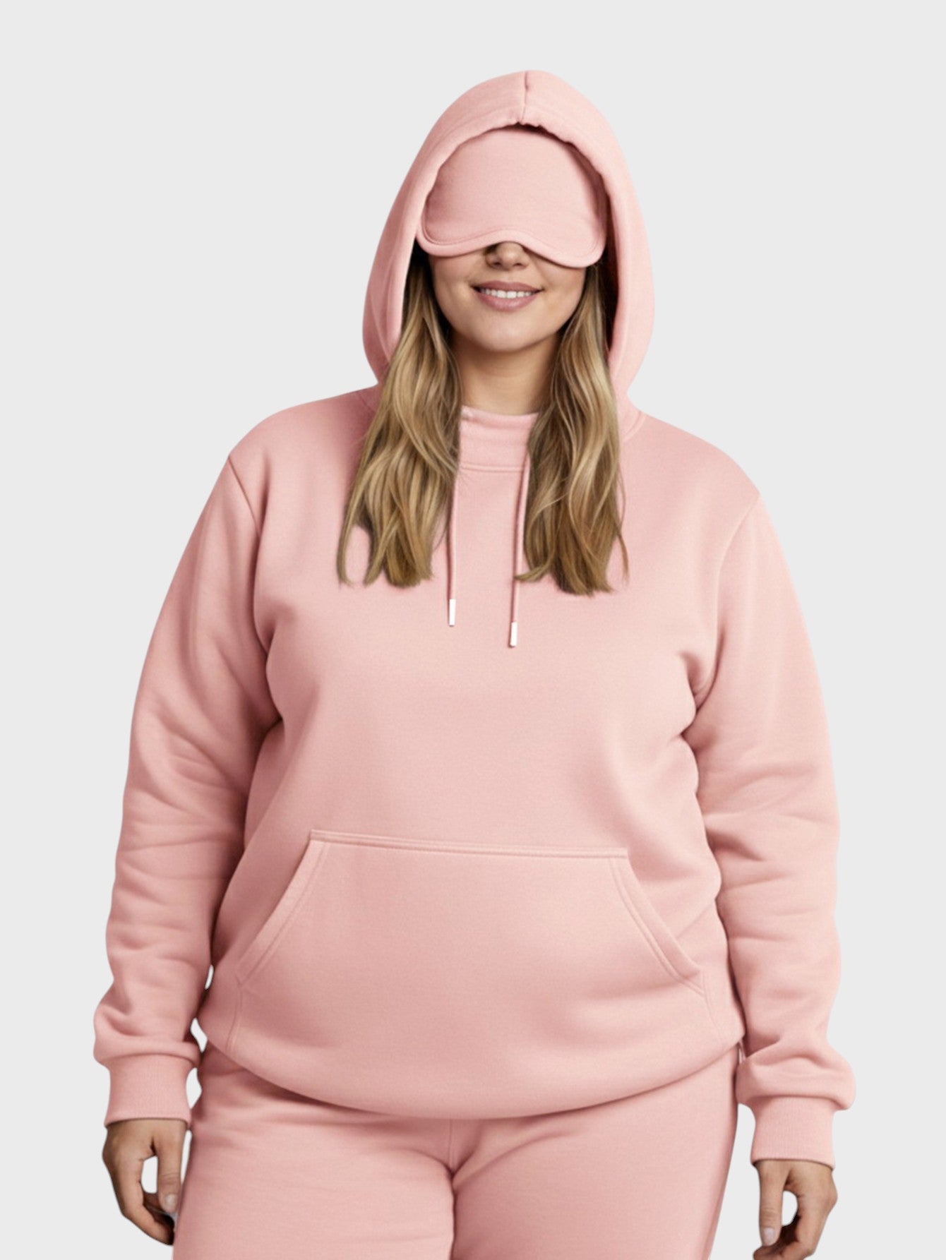 Lapa Plus Women's multi-colored eye mask with hood sweatshirt