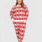 Lapa Plus Women's Custom Patterned Christmas Set