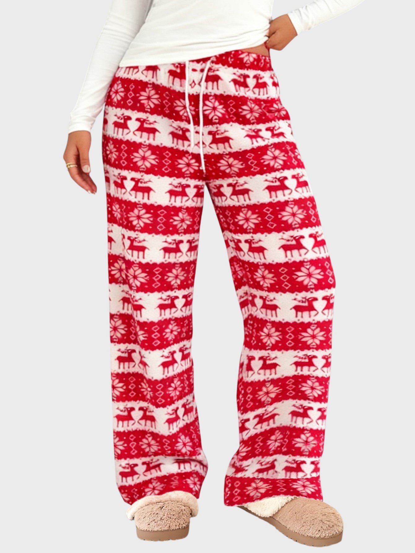 Lapa Plus Women's Custom Patterned Christmas Pants