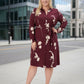 Lapa Plus Women's Printed Shirt Dress