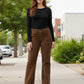 Lapa Plus Women's Slim-Fit Corduroy Casual Pants