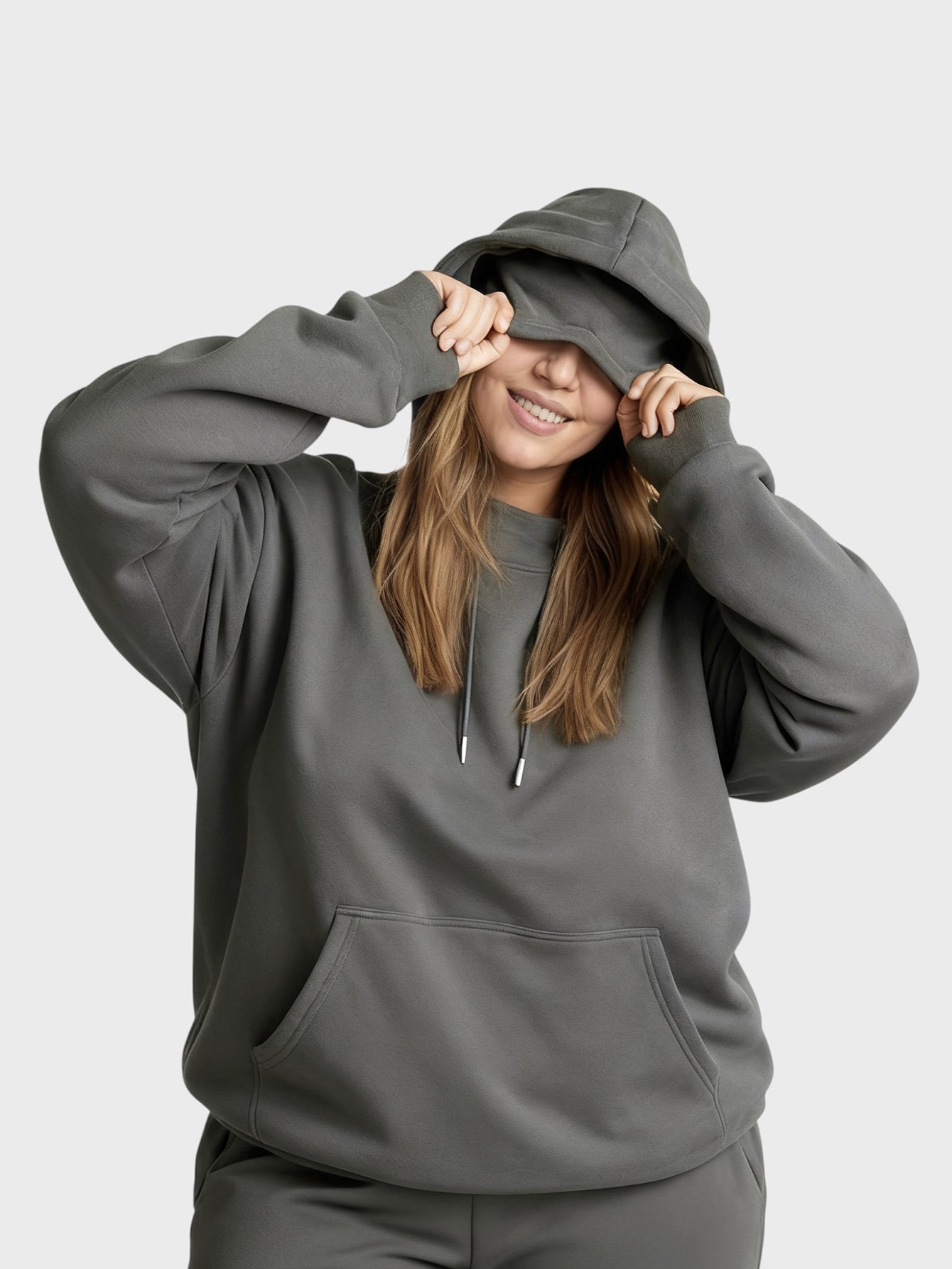 Lapa Plus Damen-Augenmaske mit Kapuze, mehrfarbig, Sweatshirt 