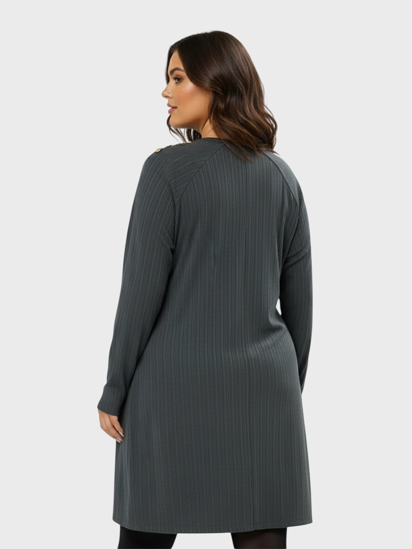 Lapa Plus Women's Textured Knit Midi Dress