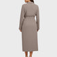 Lapa Plus Women's V-Neck Tie-Waist A-Line Dress