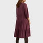 Lapa Plus  Women's Basic Patchwork Dress