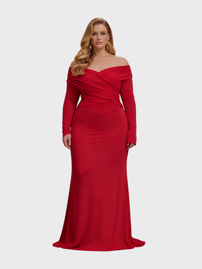 Lapa Plus Women's Christmas New Year Party Dress