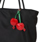 Lapa Plus Women's Portable Cherry and Strawberry Decorative Keychain Bag Accessories