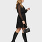 Lapa Plus Women's Polka Dot Chiffon Dress