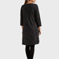 Lapa Plus  Women's Stylish Vertical Striped Dress