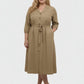 Lapa Plus Women's Wind-Resistant Trench Dress