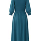 Lapa Plus Women's Elegant Smocked Dress
