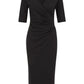 Lapa Plus Women's V-Neck Wrap Style Dress(No Matching Belt)