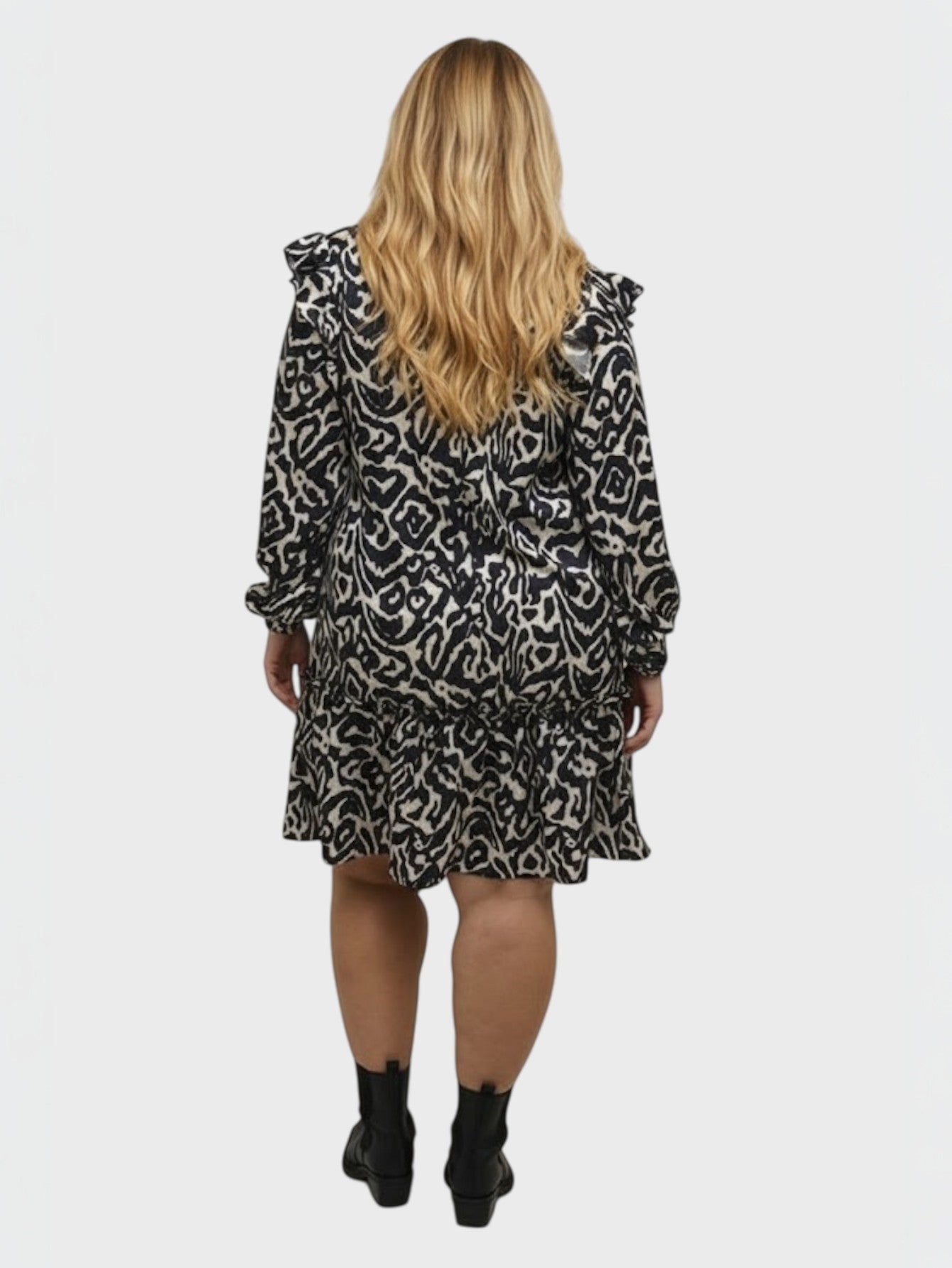 Lapa Plus Women's Date Night Dress With Sleeves Winter