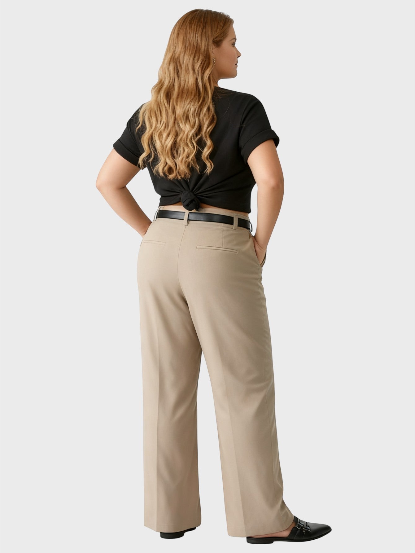 Lapa Plus Women's Casual Tailored Trousers