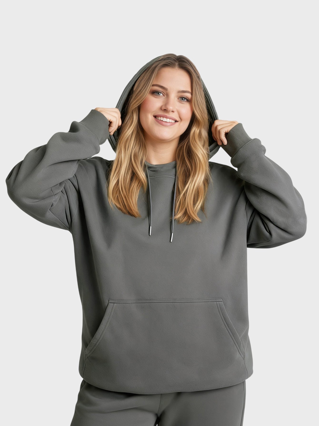 Lapa Plus Damen-Augenmaske mit Kapuze, mehrfarbig, Sweatshirt 