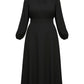 Lapa Plus Women's Solid Color Minimalist Elegant Dress