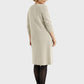 Lapa Plus Women's V-Neck Solid Color Knit Dress