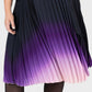 Lapa Plus Women's Tie-dye Pleated Dress