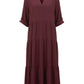 Lapa Plus  Women's Basic Patchwork Dress