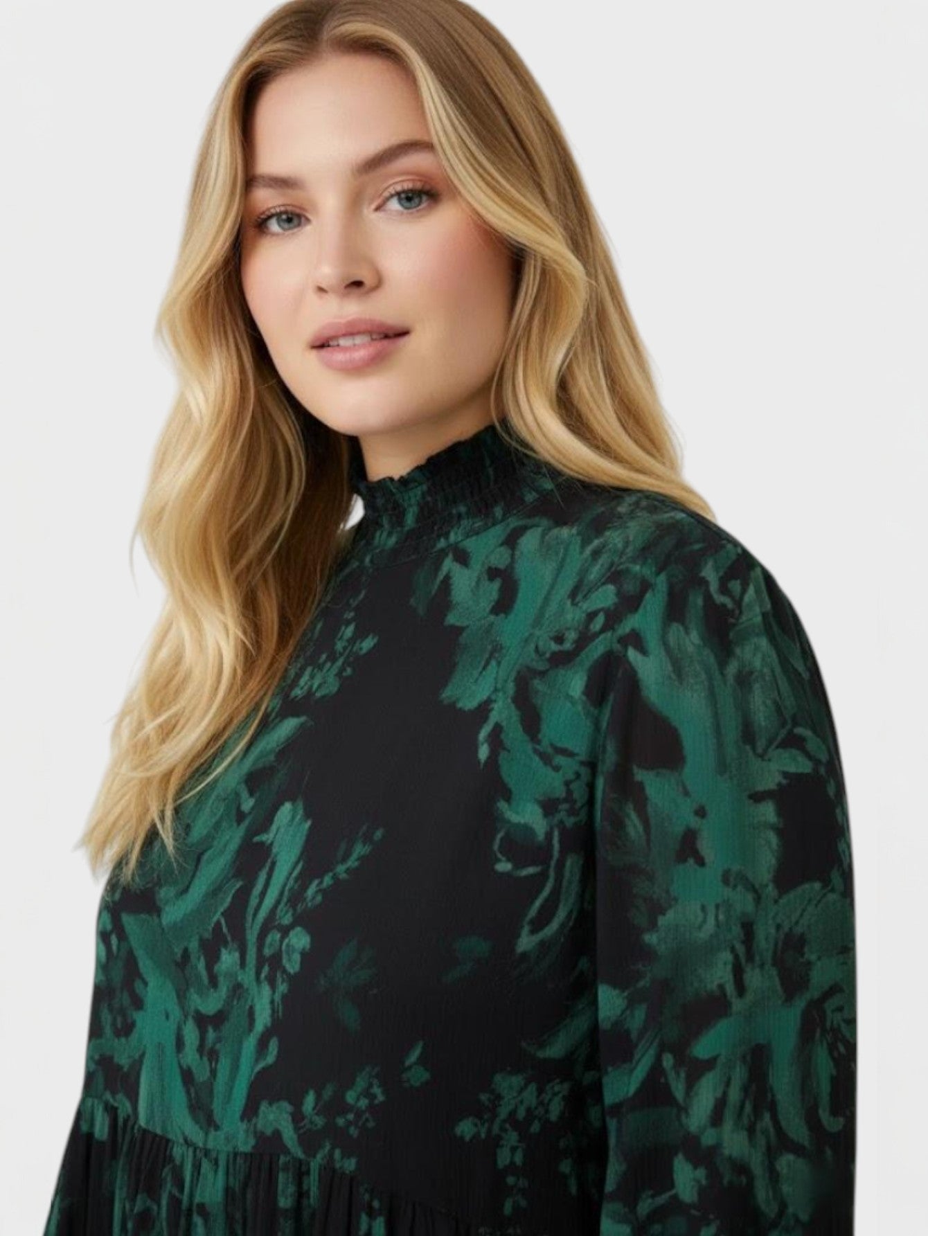 Lapa Plus Women's Elegant Wrap Dress For Date Night