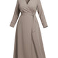 Lapa Plus Women's V-Neck Tie-Waist A-Line Dress